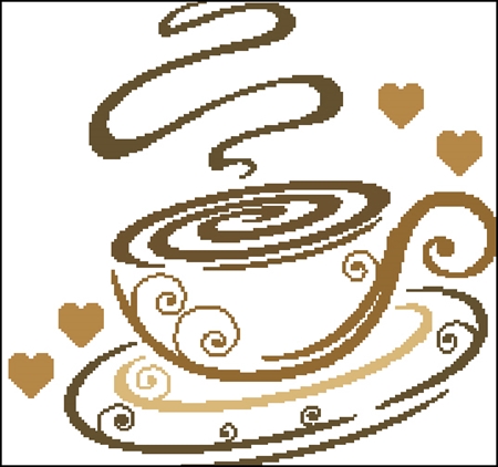 Cuppa Mocha Silhouette 2